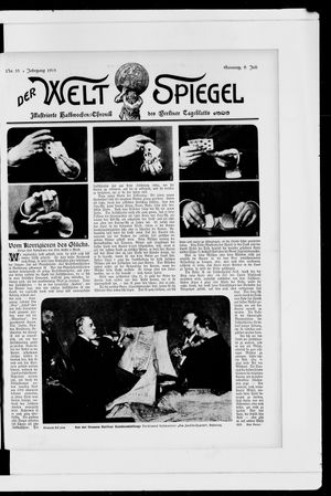 Berliner Tageblatt und Handels-Zeitung vom 09.07.1905