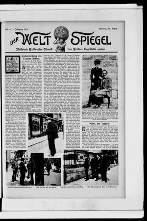 Berliner Tageblatt und Handels-Zeitung vom 13.08.1905