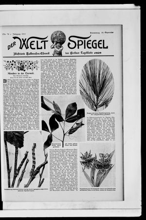 Berliner Tageblatt und Handels-Zeitung vom 14.09.1905