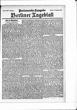 Berliner Tageblatt und Handels-Zeitung on Dec 12, 1905