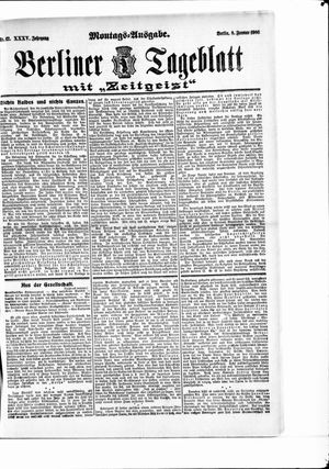 Berliner Tageblatt und Handels-Zeitung on Jan 8, 1906