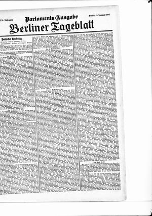 Berliner Tageblatt und Handels-Zeitung on Jan 11, 1906
