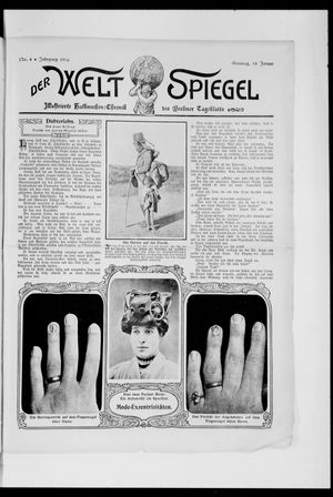 Berliner Tageblatt und Handels-Zeitung on Jan 14, 1906