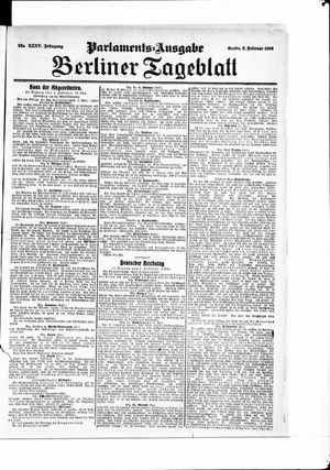 Berliner Tageblatt und Handels-Zeitung on Feb 2, 1906
