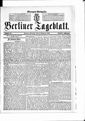 Berliner Tageblatt und Handels-Zeitung on Feb 2, 1906