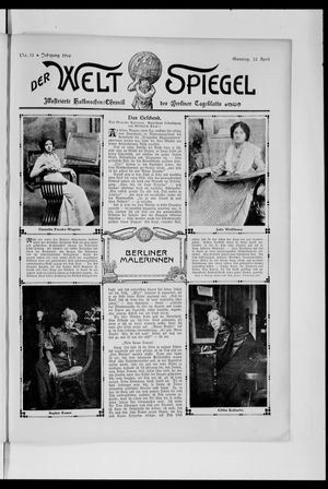 Berliner Tageblatt und Handels-Zeitung vom 22.04.1906
