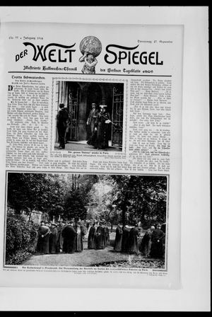 Berliner Tageblatt und Handels-Zeitung vom 27.09.1906