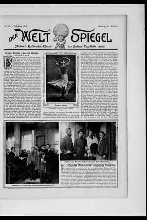 Berliner Tageblatt und Handels-Zeitung vom 28.10.1906