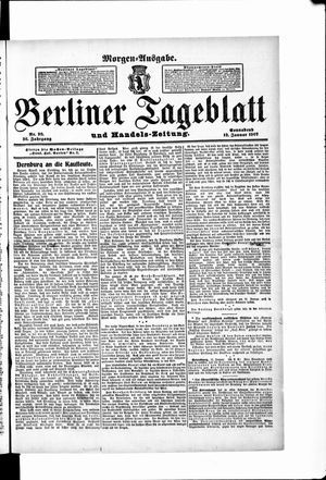 Berliner Tageblatt und Handels-Zeitung vom 12.01.1907