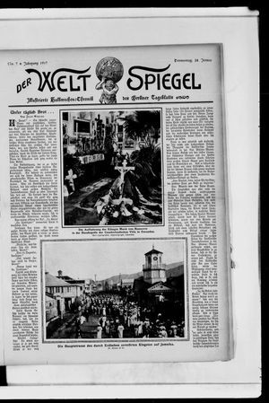 Berliner Tageblatt und Handels-Zeitung vom 24.01.1907