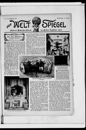 Berliner Tageblatt und Handels-Zeitung vom 31.01.1907