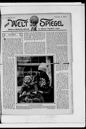 Berliner Tageblatt und Handels-Zeitung on Feb 21, 1907