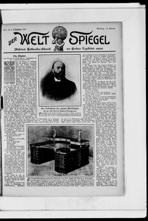 Berliner Tageblatt und Handels-Zeitung vom 24.02.1907
