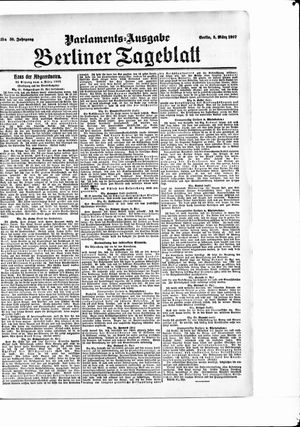 Berliner Tageblatt und Handels-Zeitung vom 05.03.1907