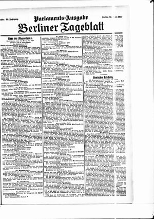 Berliner Tageblatt und Handels-Zeitung vom 13.03.1907