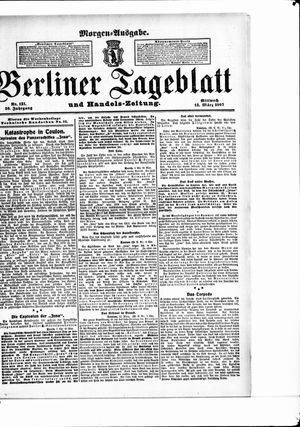 Berliner Tageblatt und Handels-Zeitung vom 13.03.1907