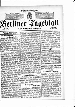 Berliner Tageblatt und Handels-Zeitung vom 16.03.1907