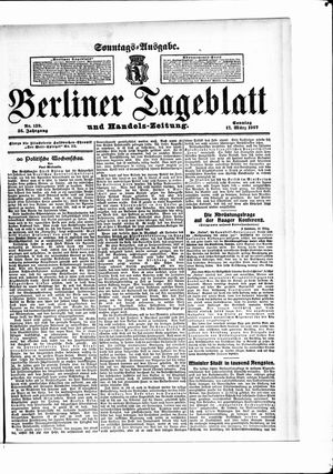 Berliner Tageblatt und Handels-Zeitung on Mar 17, 1907