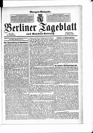 Berliner Tageblatt und Handels-Zeitung vom 21.03.1907
