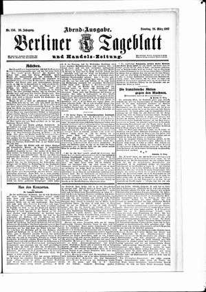 Berliner Tageblatt und Handels-Zeitung vom 26.03.1907