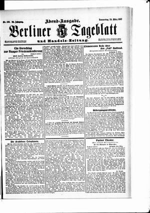 Berliner Tageblatt und Handels-Zeitung vom 28.03.1907