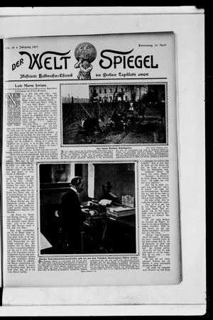 Berliner Tageblatt und Handels-Zeitung on Apr 11, 1907