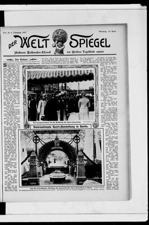 Berliner Tageblatt und Handels-Zeitung vom 28.04.1907