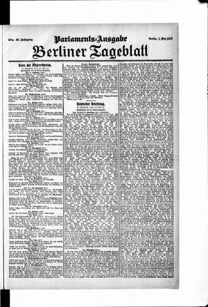 Berliner Tageblatt und Handels-Zeitung vom 01.05.1907