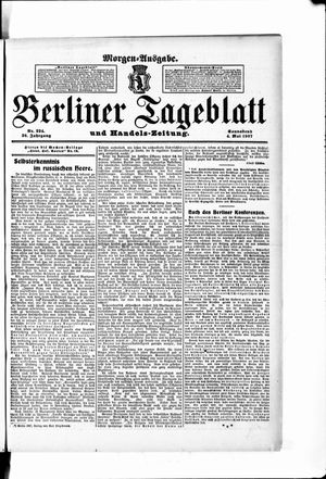 Berliner Tageblatt und Handels-Zeitung vom 04.05.1907