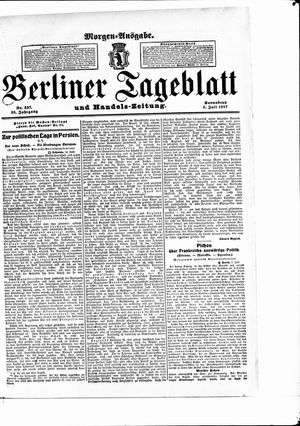 Berliner Tageblatt und Handels-Zeitung vom 06.07.1907