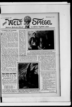Berliner Tageblatt und Handels-Zeitung vom 18.07.1907