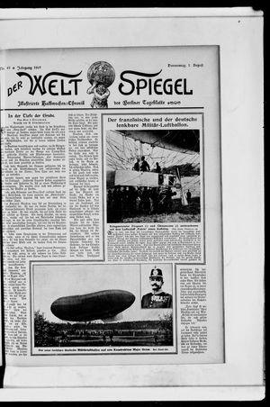 Berliner Tageblatt und Handels-Zeitung vom 01.08.1907