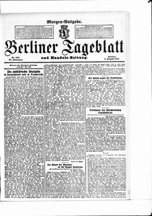 Berliner Tageblatt und Handels-Zeitung vom 09.08.1907