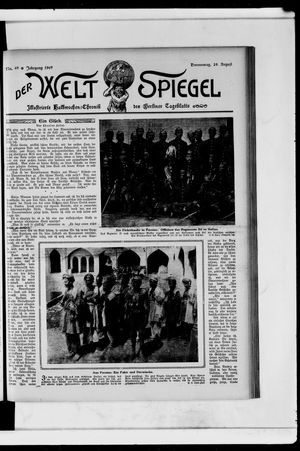 Berliner Tageblatt und Handels-Zeitung vom 29.08.1907