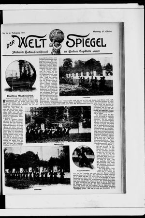 Berliner Tageblatt und Handels-Zeitung vom 27.10.1907