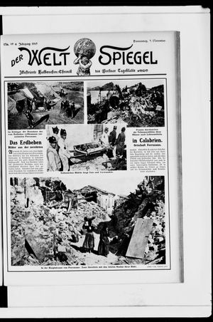 Berliner Tageblatt und Handels-Zeitung vom 07.11.1907