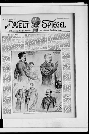 Berliner Tageblatt und Handels-Zeitung vom 10.11.1907