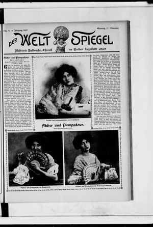 Berliner Tageblatt und Handels-Zeitung vom 17.11.1907