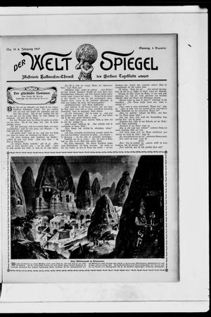 Berliner Tageblatt und Handels-Zeitung vom 08.12.1907