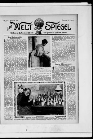 Berliner Tageblatt und Handels-Zeitung vom 22.12.1907