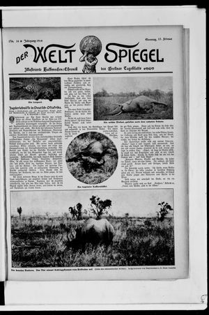 Berliner Tageblatt und Handels-Zeitung vom 23.02.1908