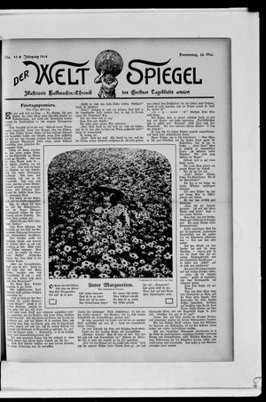 Berliner Tageblatt und Handels-Zeitung vom 28.05.1908