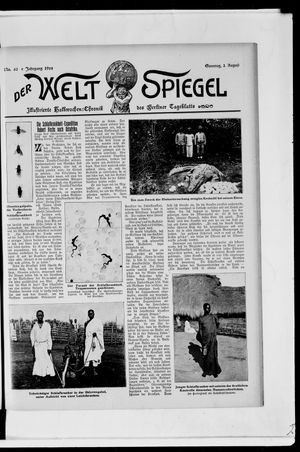Berliner Tageblatt und Handels-Zeitung on Aug 2, 1908