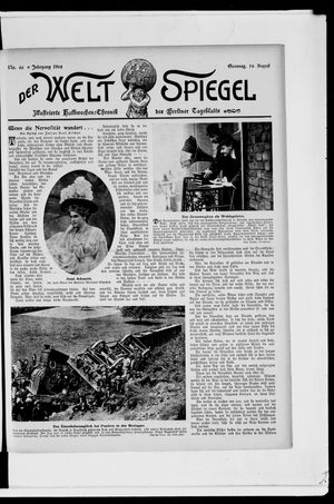 Berliner Tageblatt und Handels-Zeitung vom 16.08.1908