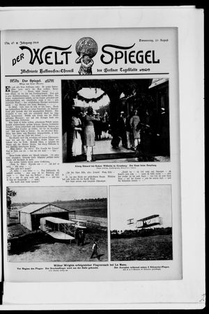 Berliner Tageblatt und Handels-Zeitung vom 20.08.1908