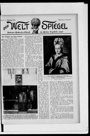 Berliner Tageblatt und Handels-Zeitung vom 06.09.1908