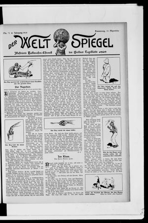 Berliner Tageblatt und Handels-Zeitung vom 10.09.1908