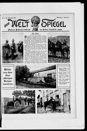 Berliner Tageblatt und Handels-Zeitung vom 20.09.1908