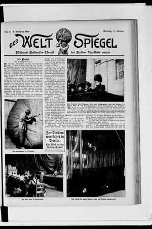 Berliner Tageblatt und Handels-Zeitung vom 11.10.1908