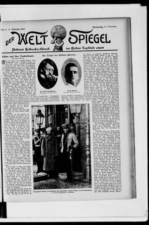 Berliner Tageblatt und Handels-Zeitung vom 12.11.1908